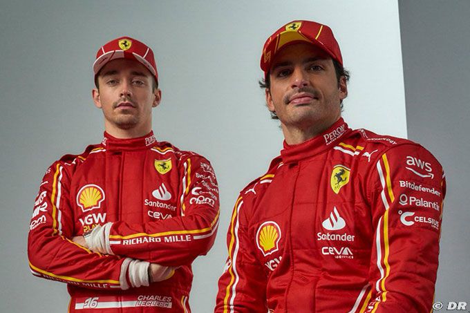 Leclerc et Sainz espèrent une Ferrari