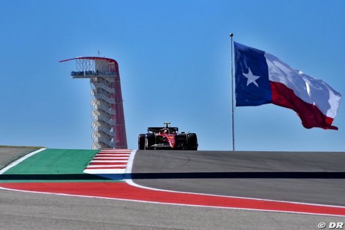 Formula 1 |  USA, EL1: Sainz al centro della scena, Pourchaire debutta ad Austin