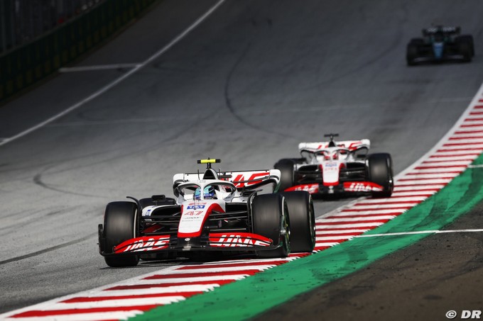 Haas F1 : Magnussen salue le 'pas