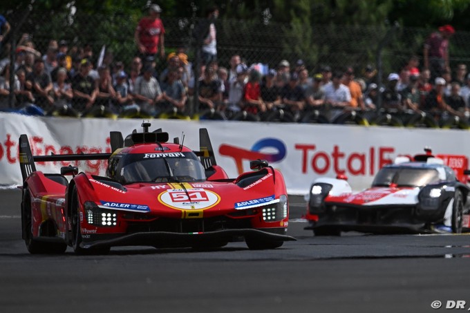 24H du Mans, H+6 : Ferrari sous (…)