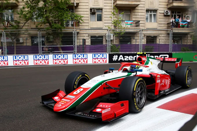 F2, Bakou, Qualif. : Première pole (...)