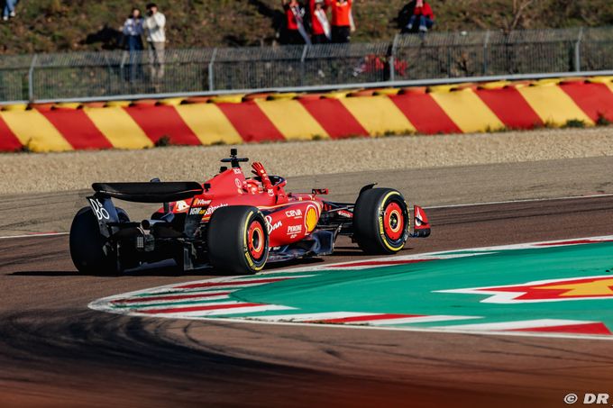 Leclerc juge la Ferrari SF-24 'plus