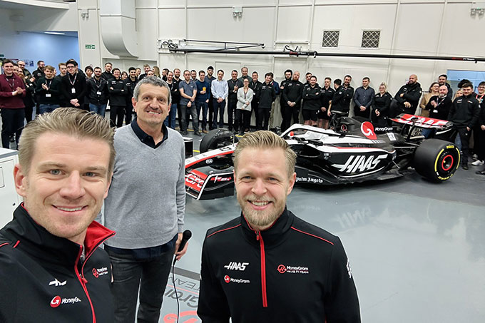 Haas F1 : Magnussen et Hulkenberg (...)
