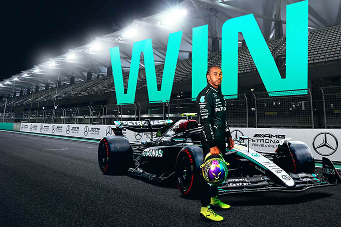 Mercedes F1 invite les fans à inscrire