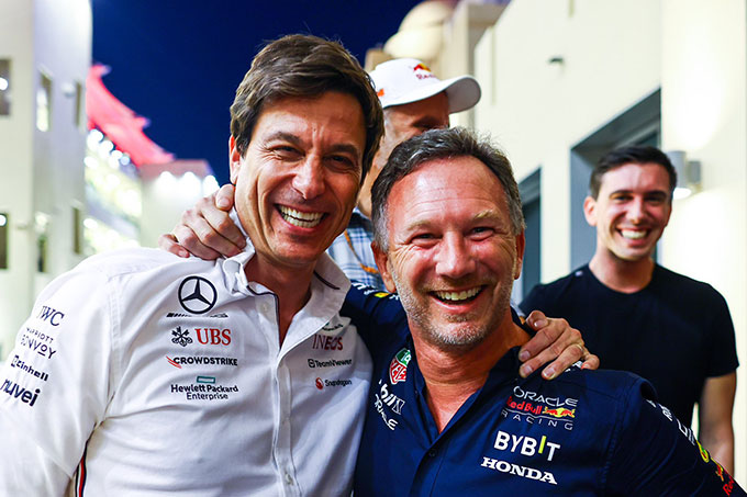 Are Wolff and Horner 'friends'