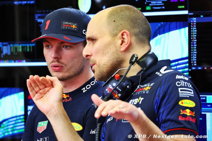 Lambiase, l'ingénieur de Verstappen