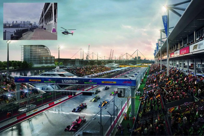 Le projet de circuit de F1 à Londres (...)