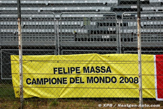 Interdit de venir à Monza, Massa (...)
