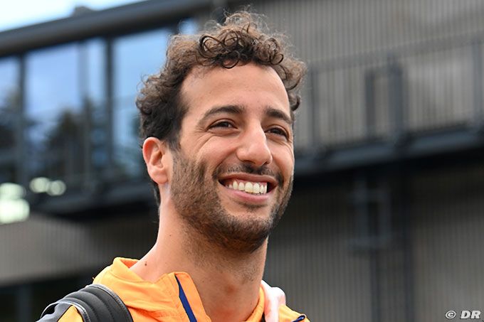 Ricciardo : Applaudir le crash (...)