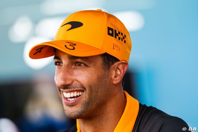 Formula 1 |  In panchina Ricciardo riafferma il suo amore per la F1