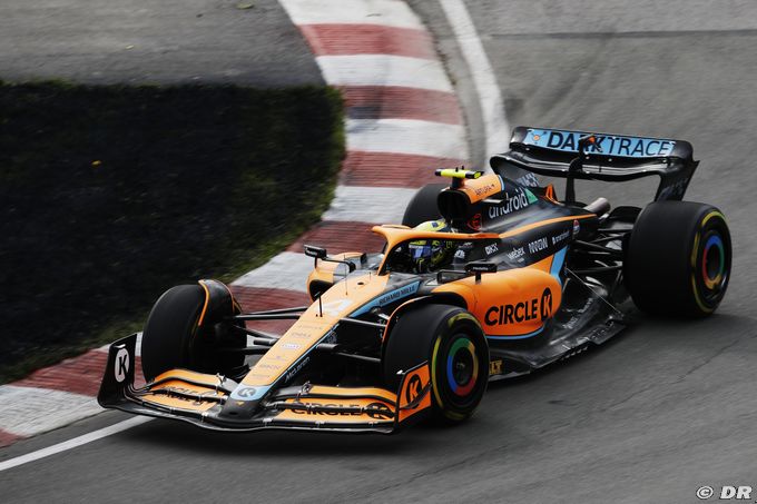 McLaren F1 ‘a mis le frein à main'