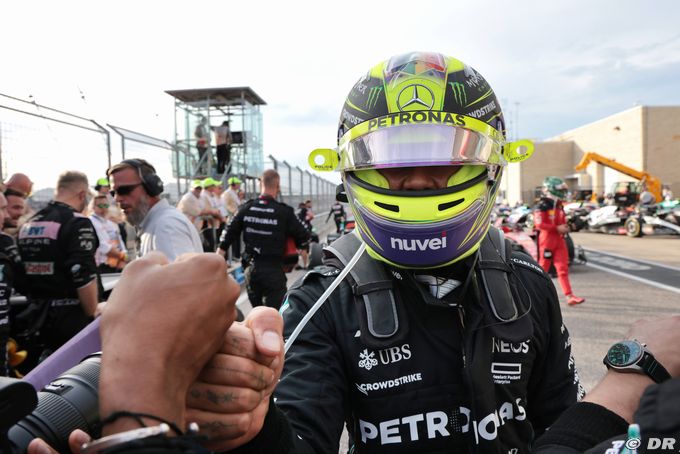 Mercedes F1 : Hamilton et Russell (…)