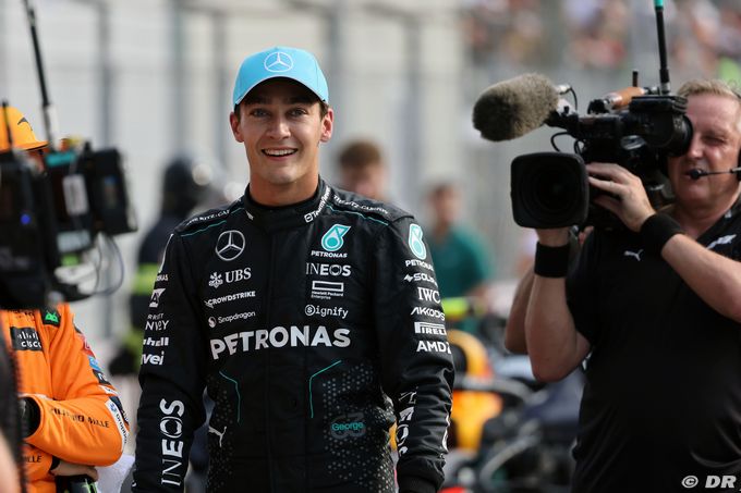 Russell voit son avenir chez Mercedes F1