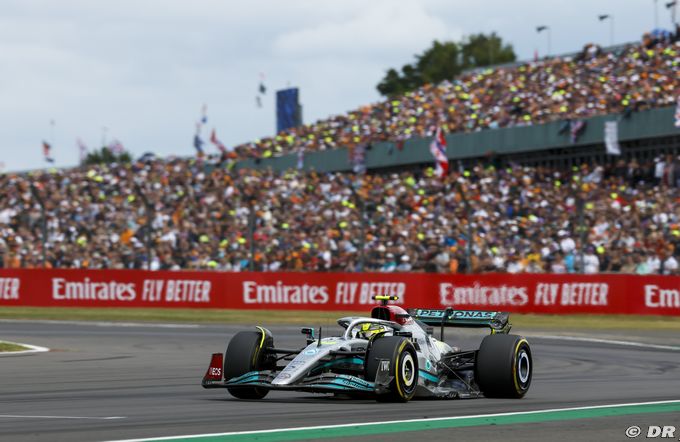 Les pilotes Mercedes F1 ne se battent