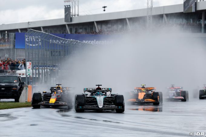 Mercedes F1 ne 'peut pas s'enl