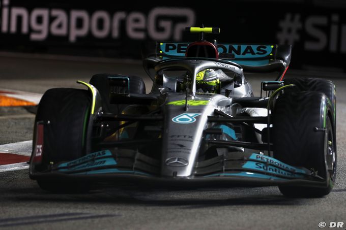 Mercedes F1 : Une 'erreur' précise explique les problèmes de la W13