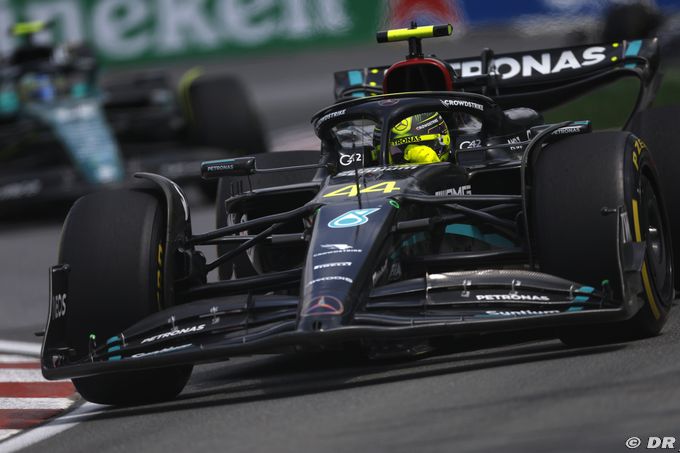 Mercedes F1 : Hamilton tacle 'l