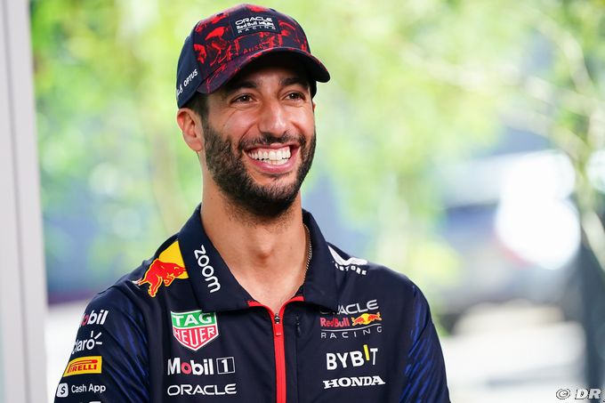 Ricciardo salue le travail de Lawson (…)