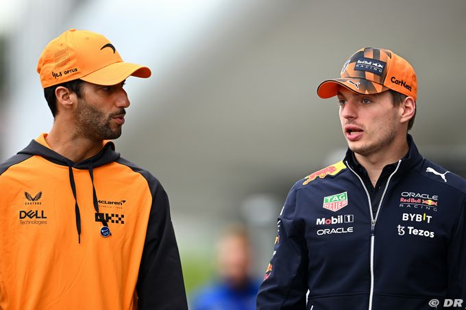 Ricciardo évoque le moment où Verstappen