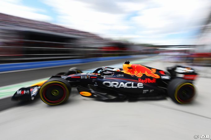 A Silverstone, Verstappen ne s'atte