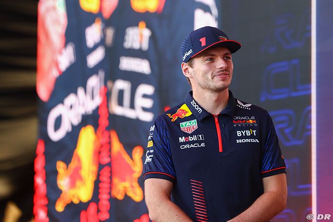 Sous protection au Mexique, Verstappen