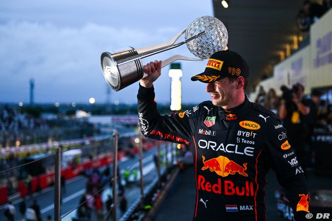 Verstappen eyes next goal for remaining