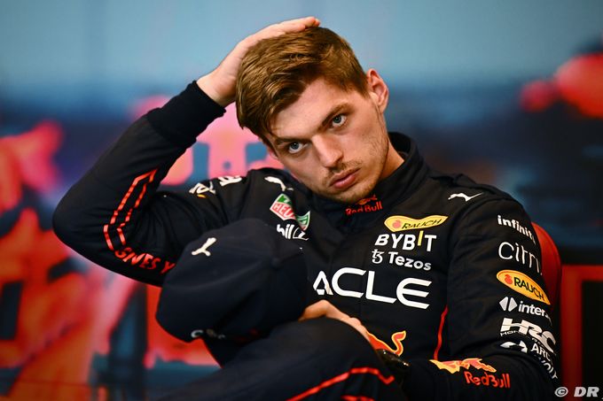 Verstappen cherche-t-il une 'excuse