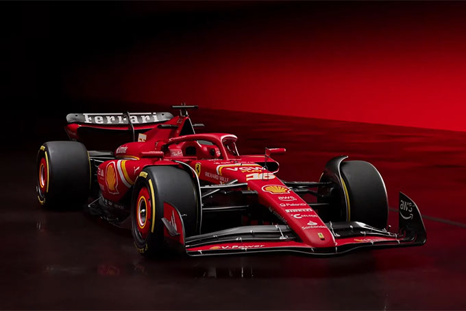 Ferrari introduced the SF-24, its (...)