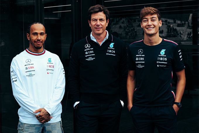 Wolff : Hamilton et Russell jouent (…)