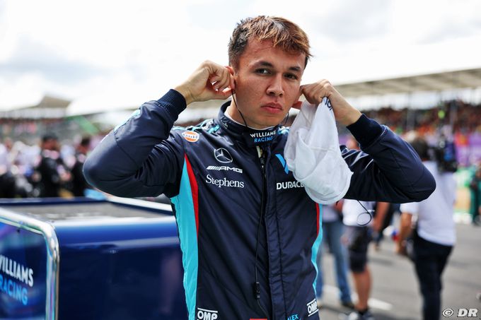 Albon appelle Williams F1 à 'mesure