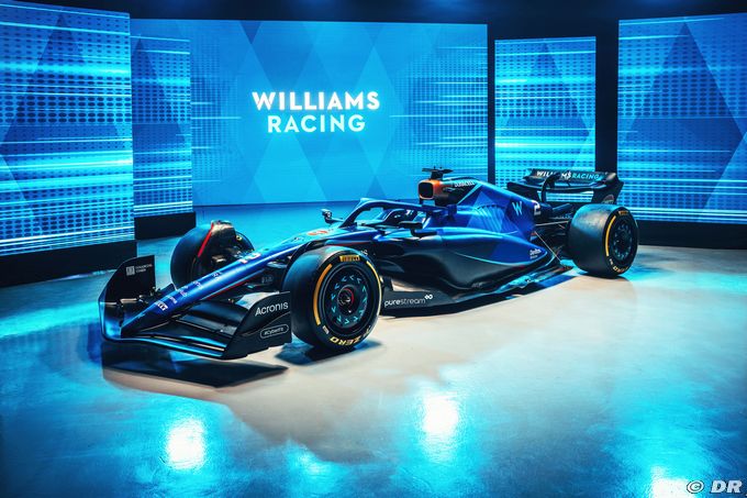 Williams presents livery for 2023 F1 (…)