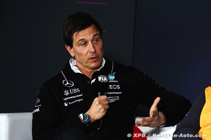 Wolff clarifie ses propos sur 'la