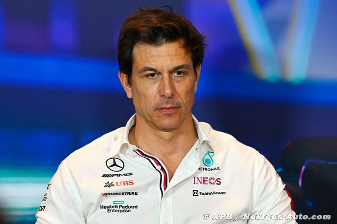 Wolff : 'Pas de têtes de con'