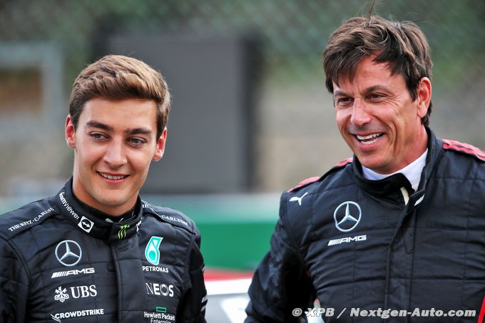 Mercedes F1 : Wolff est 'fier'