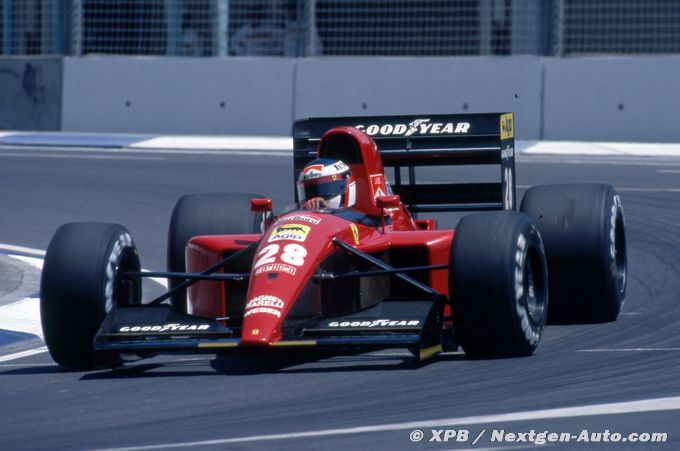 La Ferrari F1 643 de Jean Alesi à (…)