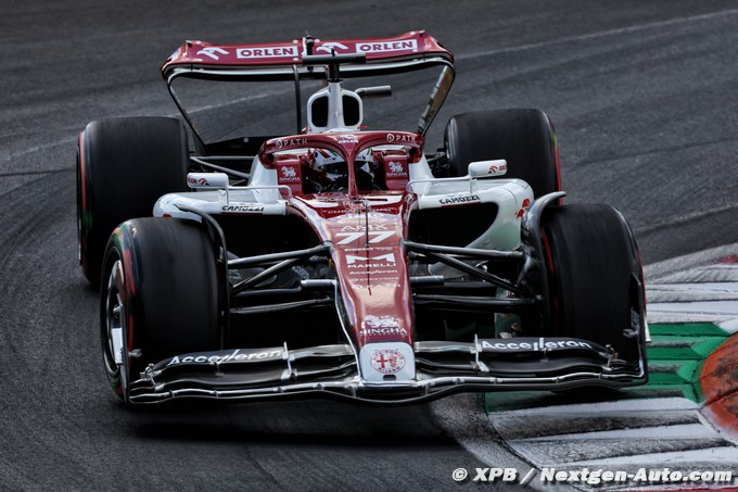 Alfa Romeo F1 est dans une situation