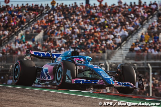 Déception pour Alpine F1 en qualificatio