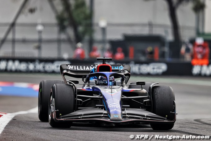Williams F1 : 'Pas une journée très