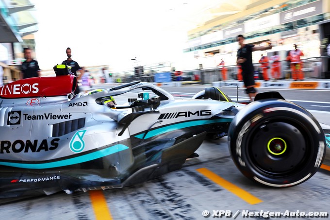 Abu Dhabi, FP1: Hamilton tops Mercedes