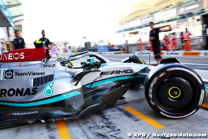 Abu Dhabi, EL1 : Hamilton et Mercedes F1