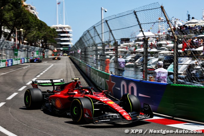 Monaco, EL1 : Sainz en tête, quatre (…)