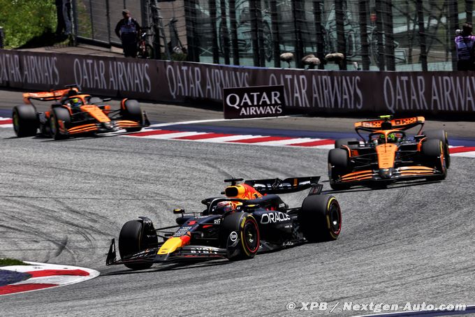 Verstappen : Les pilotes McLaren F1 (…)