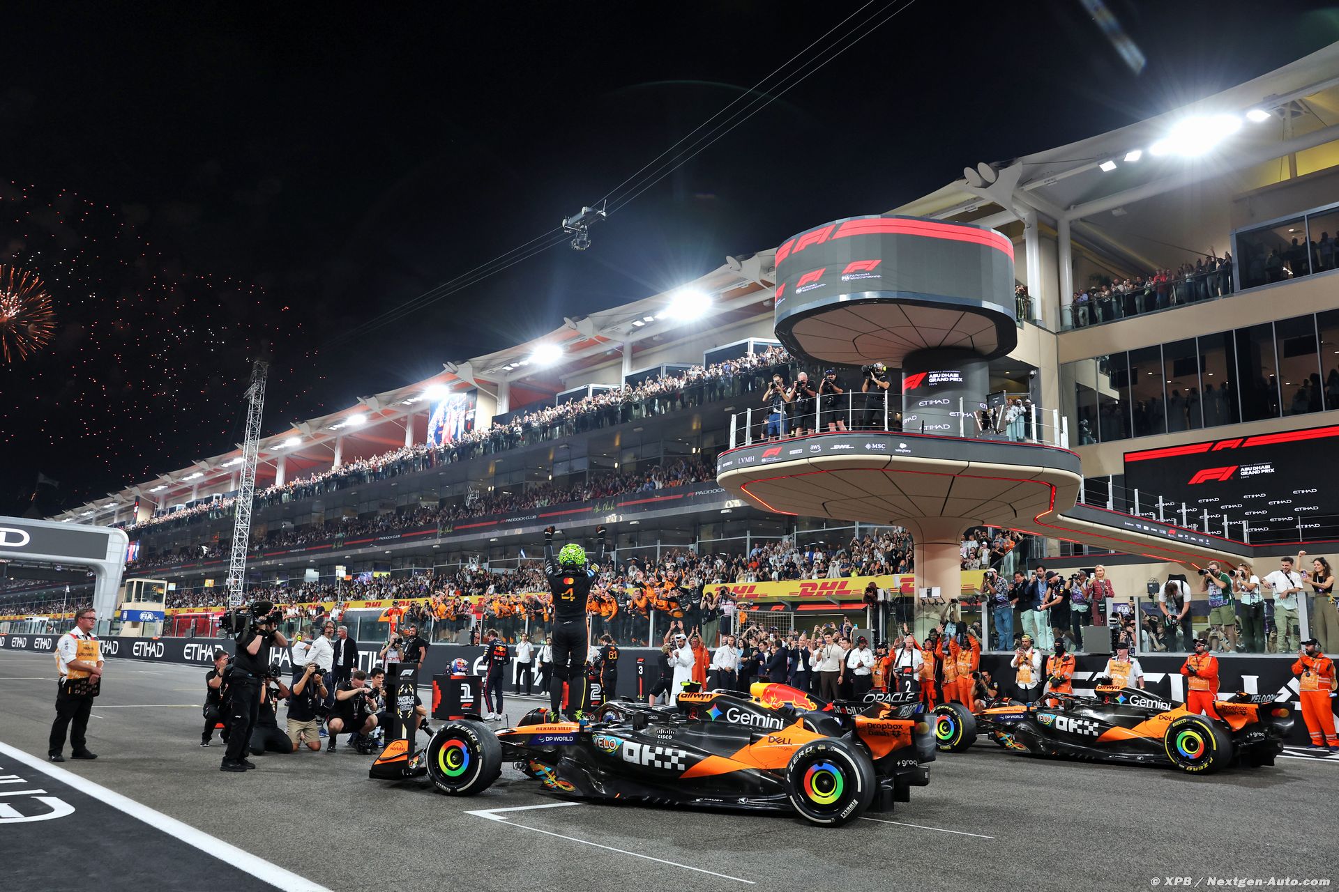 Norris crowned F1 World Champion as Verstappen takes Abu Dhabi win