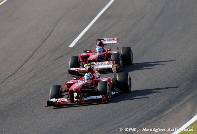 Massa : Ferrari était coupée en deux (…)