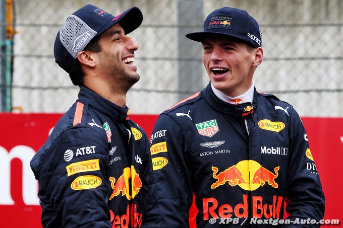 Ricciardo et Verstappen décrivent (…)