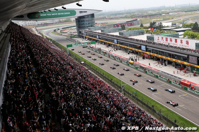 Officiel : Le Grand Prix de Chine (…)