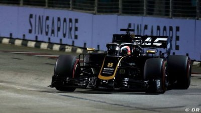 Grosjean a calé en Q1 au volant d’une spécification hybride