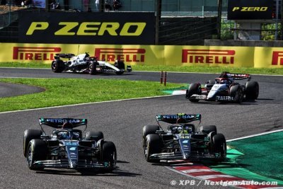 Stratégies, contact avec Pérez, rythme : Mercedes F1 revient sur le Japon