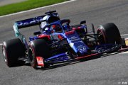 Septième, Kvyat est ravi du moteur Honda évolué et de sa course