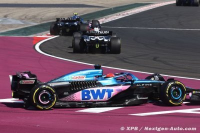 Un double abandon ’écœurant’ pour Alpine F1, le siège d’Ocon s’est brisé en 2